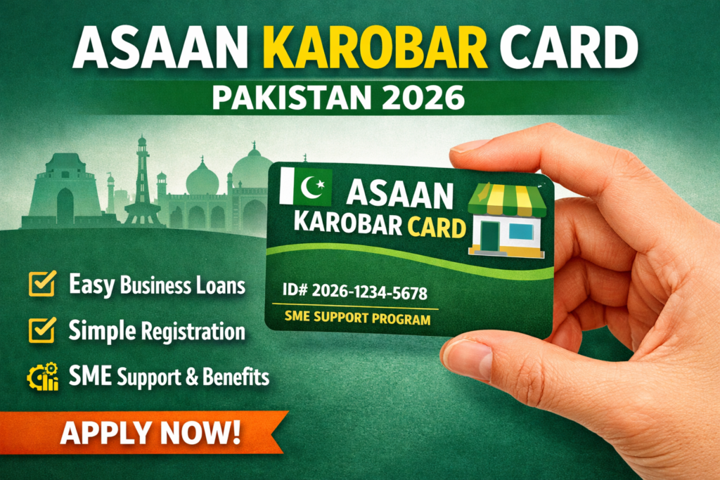 Asaan Karobar Card