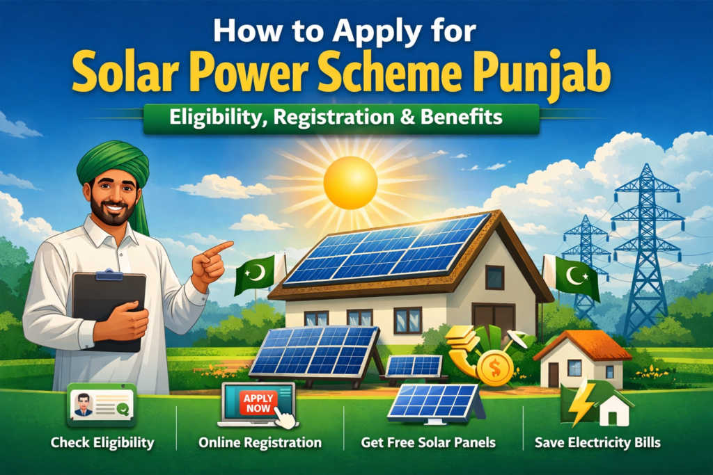 How to Apply for Solar Power Scheme Punjab