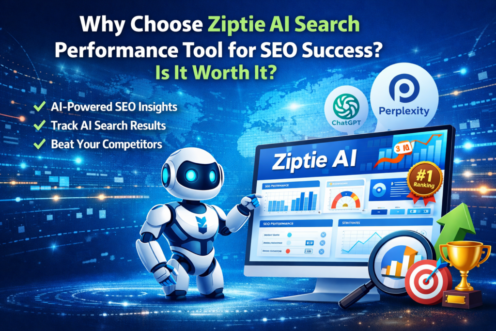 Why Choose Ziptie AI Search Performance Tool