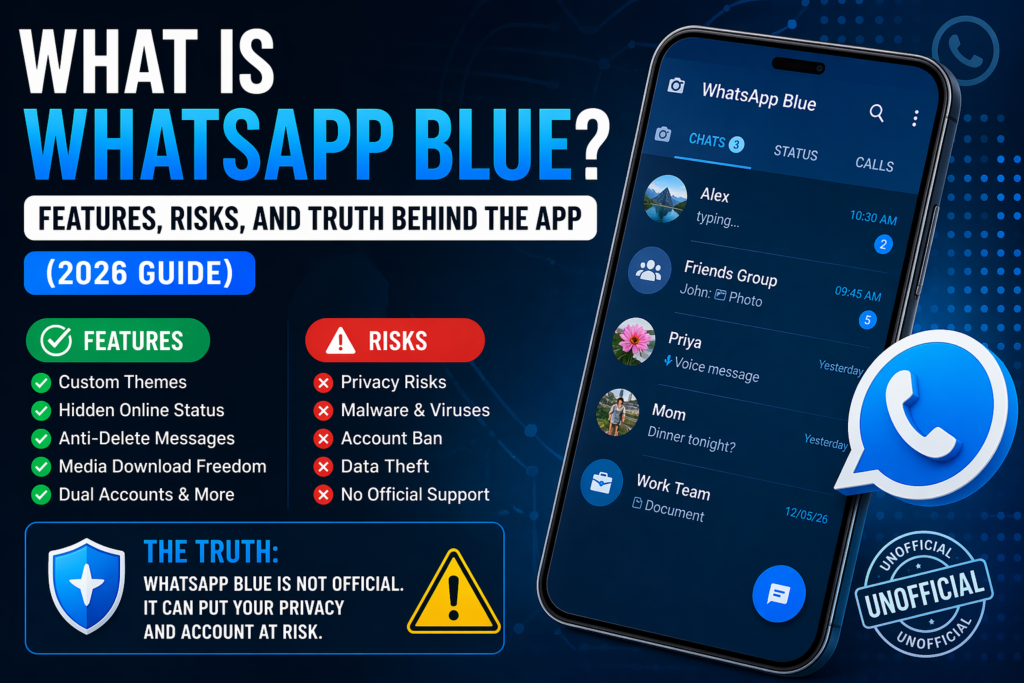 WhatsApp Blue