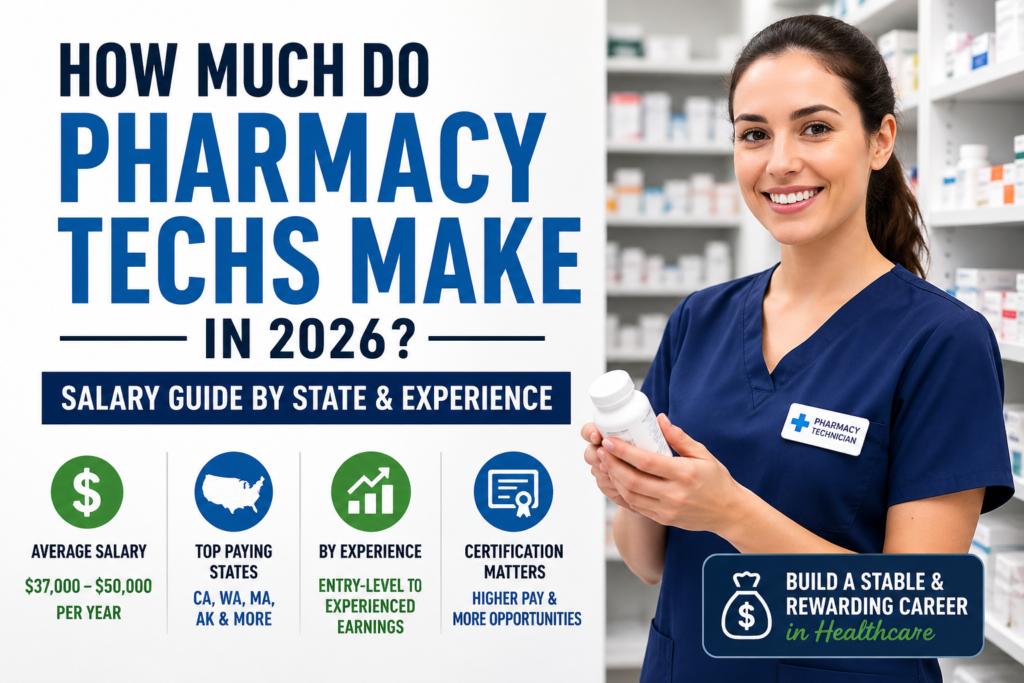How much do pharmacy techs make in 2026