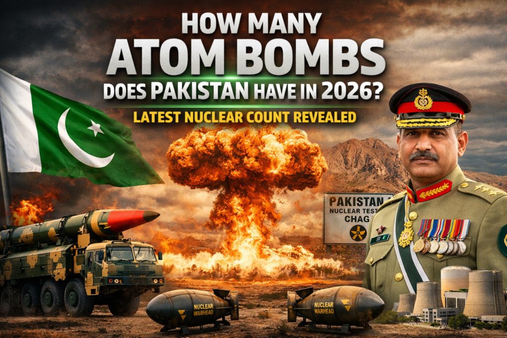 How Many Atom Bombs Does Pakistan Have in 2026