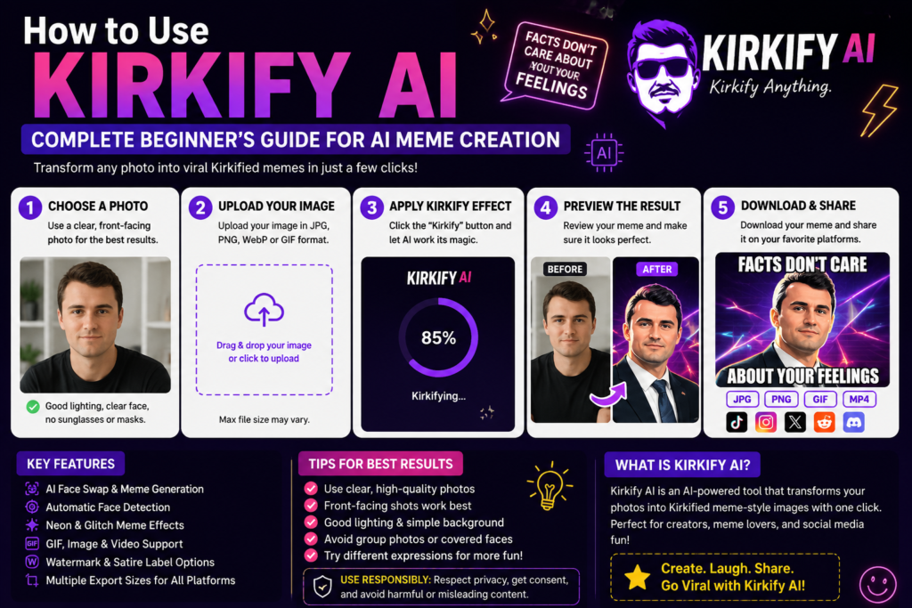 How to Use Kirkify AI