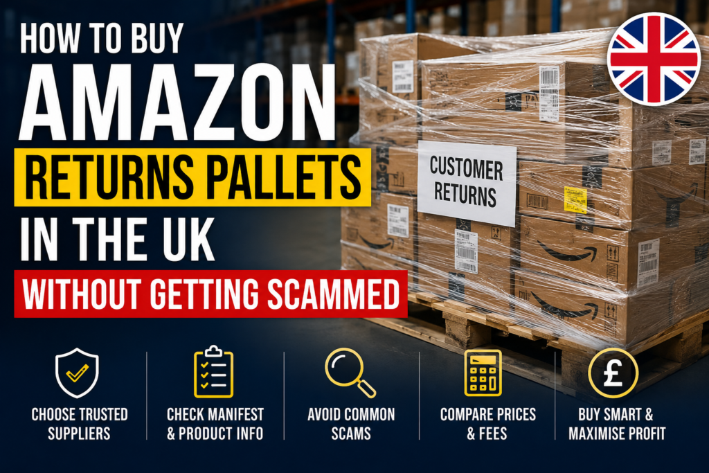 Amazon returns pallets