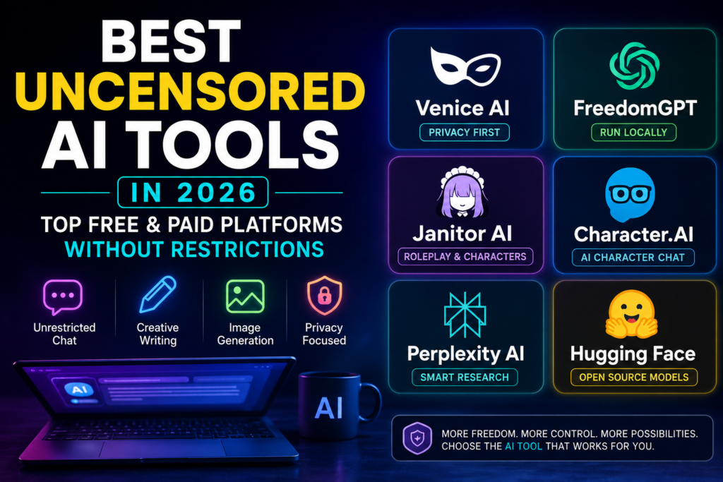 Best Uncensored AI Tools in 2026