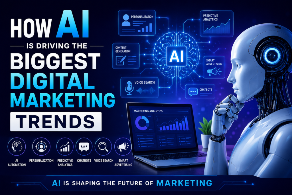 How AI Is Driving the Biggest Digital Marketing Trends