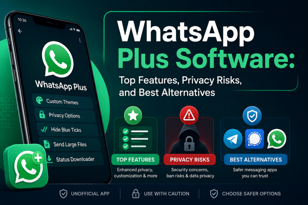 WhatsApp Plus Software: Top Features, Privacy Risks, and Best Alternatives