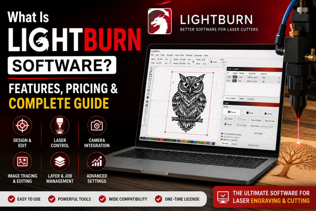 What Is LightBurn Software? Features, Pricing & Complete Guide